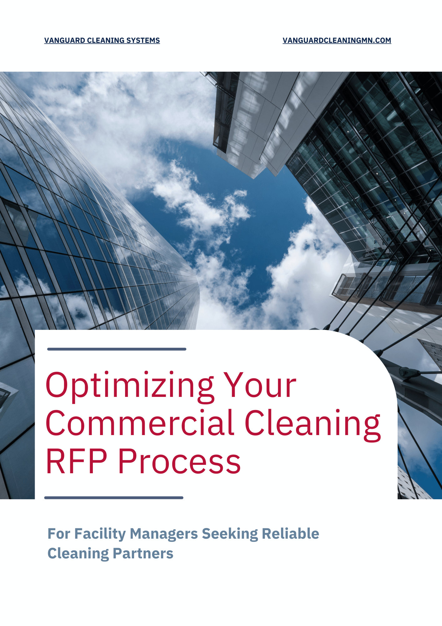 Optimizing Your Commercial Cleaning RFP Process - Vanguard Cleaning Systems